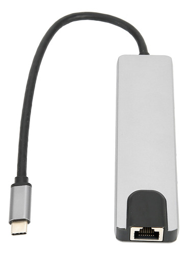 Expansor Usb Tipo C, Hub 6 En 1, Base De Expansión Multifunc