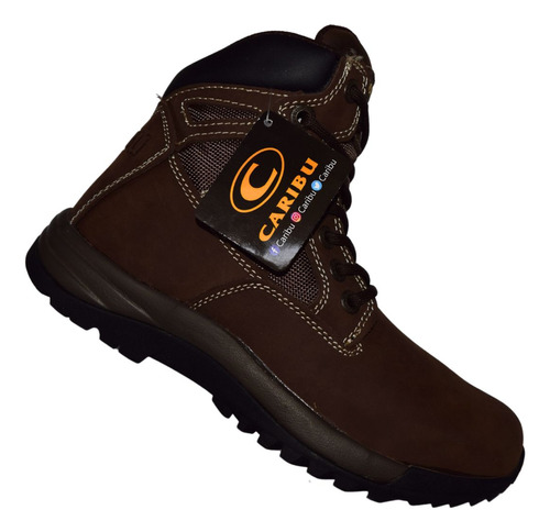 Bota Corta Agujeta Cab Para Hombre Caribu 852