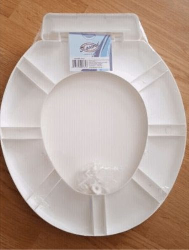 Asiento para inodoro D'accord Ecco ASI00PP 31 01 de polipropileno