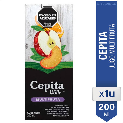 Jugo Multifruta Cepita Del Valle Con Vitaminas - 01almacen