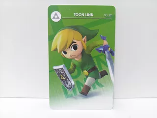 Amiibo Card Legend Of Zelda Smash Bros Toon Link - Switch
