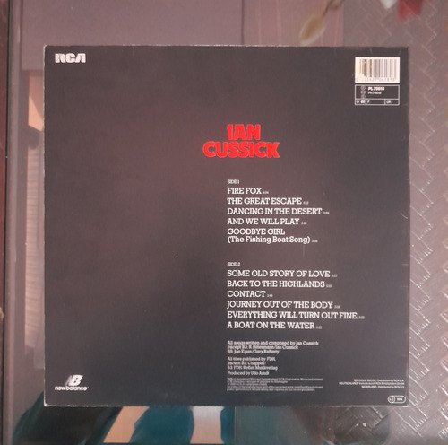Ian Cussick - The Great Escape (lp, Album, Gat) (Usado)