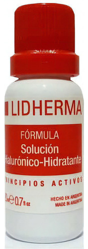 Solución Concentrada Hialurónico Lidherma Hidratación Repara Tipo De Piel Sensible