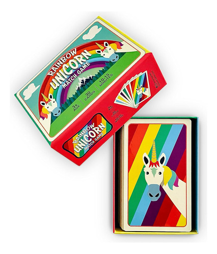 Juego De Mesa Memotest Rainbow Unicorn Rescue Rumg_1001