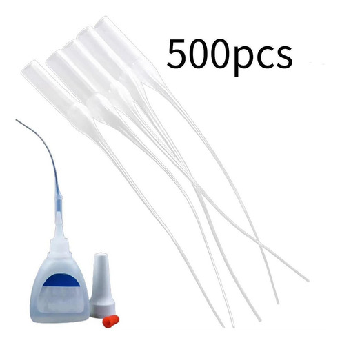 500 Piezas Consejos De Pegamento Extender Expensadores 7 Cm