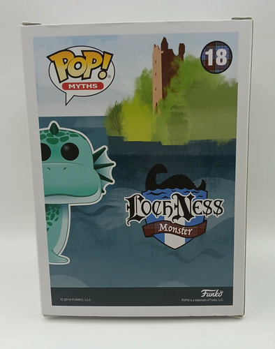 Funko Pop Loch Ness Monster ( Monstruo Del Lago Ness) Mitos (Usado)