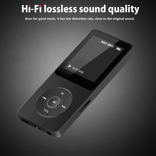 Sjx Reproductor Música Mp3 Mp4 Bluetooth Hifi Con Grabación