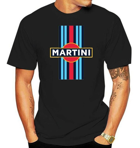 Playera Retro Clásica De Martini Racing Car Vintage Cool Gi