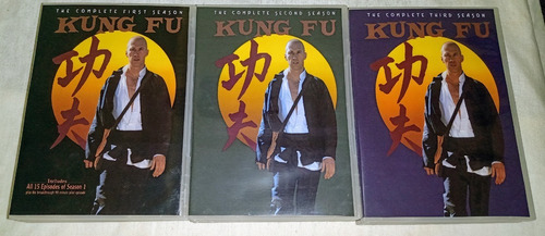 Box Dvd Kung Fu - David Carradine - Série Digital Completa