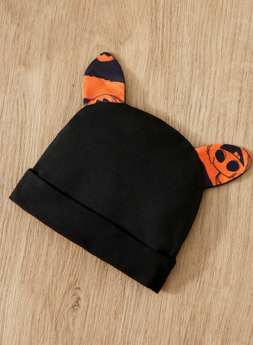 Conjunto Bebe Unisex Body, Pant Y Gorro Mi Primer Halloween