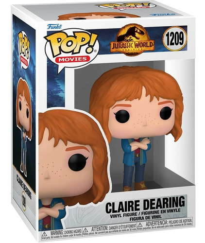 Imagen 2 de 2 de Jurassic World: Dominion Claire Dearing Funko Pop!