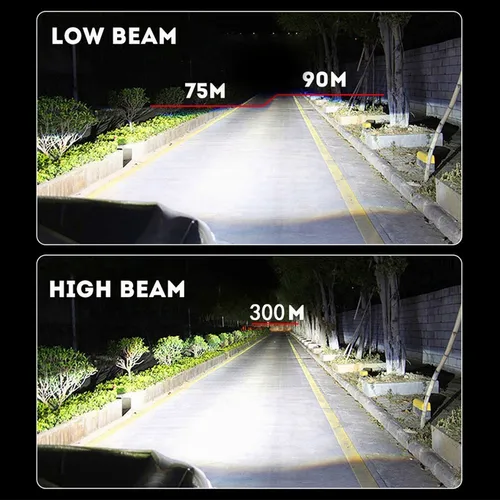 F2 Kit De Focos Led Luz Alta/baja/niebla Para Suzuki