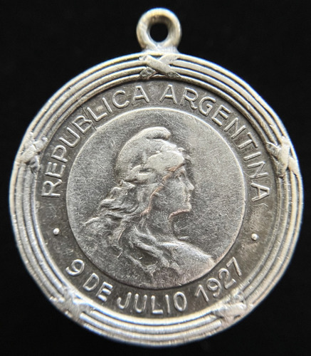 Medalla. Colegio Militar De La Nacion. Independencia 1927. 