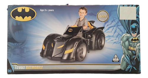 Batman Dc Vehiculo Batimobile Montable 12v +3 Años 