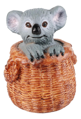 Figuras De Koalas, Juguete Educativo, Adorno Para Jardín, Bo