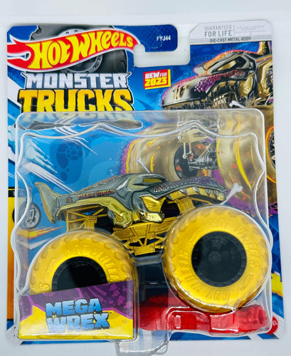 Hot Wheels Monster Trucks - Mega Wrex - Champion Crashers - 