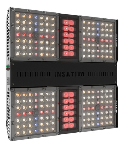 Imagen 3 de 7 de Luminaria Cultivo Led Samsung 150x150 Insativa E4r Floración