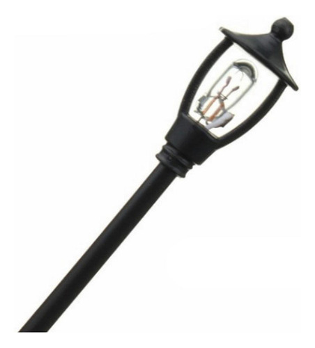 20 Peças Led Mini Lâmpada Caminho Lanterna Poste Miniatura