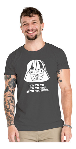 Polera Darth Vader Ta Ta Peliculas Algodón Orgánico Wiwi