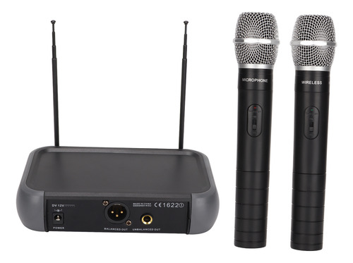 Sistema De Micrófono Inalámbrico Vhf 220270mhz Portátil Para