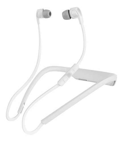 Audifonos Deportivos Wireless Para Skullcandy Sb2 Blancogris Color Blanco