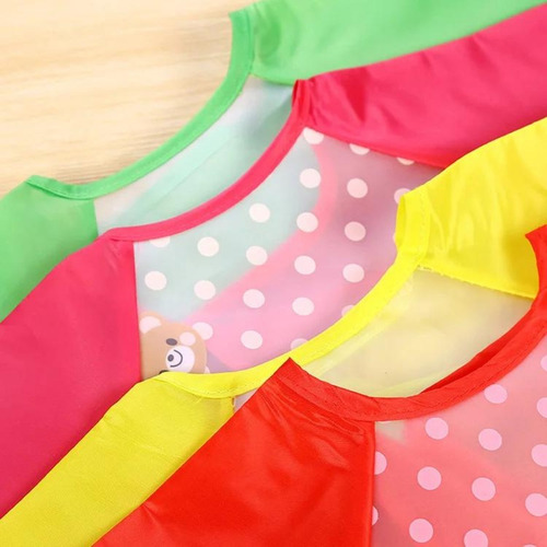 Baberos Impermeables Para Bebé | Baberos Con Mangas