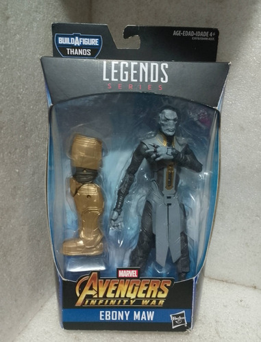 Marvel Legends Ebony Maw Avengers End Game Mr34 Thanos (Usado)
