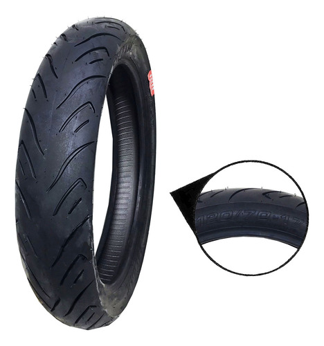 Pneu Cb500f Xj6 Mt07 F800r 120/70-17 Tl 58v Sport R Technic