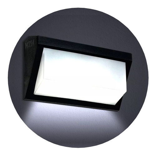 Aplique Pared Led Polipropileno Foco E27-4313 Exterior