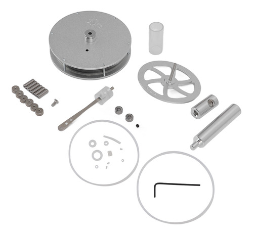 Modelo De Motor Stirling: Aluminio De Baja Temperatura