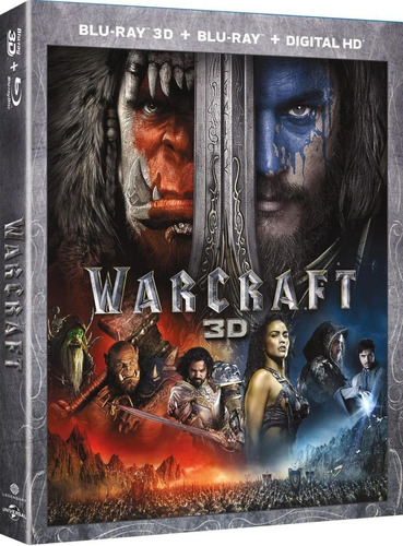 Warcraft The Beginning Bluray 3d Lenticular Import Stock 