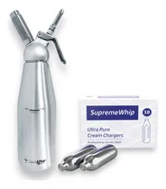 Comprar Cremera Sifón 1 Litro Full Metal + 10 Cápsulas universal