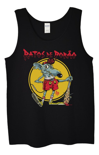 Polera Musculosa Ratos De Porao Rata Punk Abominatron