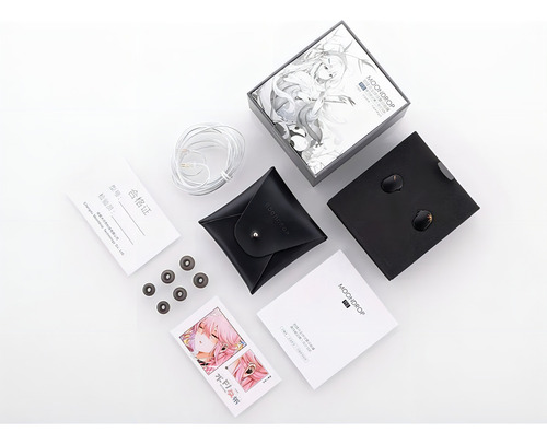 Fone De Ouvido Moondrop Chu 2 In-ear Driver Dinamico Preto