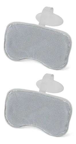 Almohadas Acolchadas Saluspa (paquete De 2), Gris