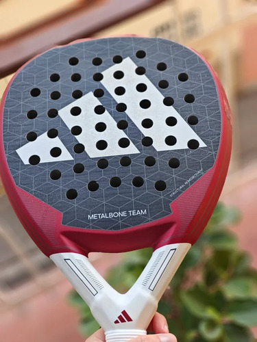 Paleta De Padel Adidas Metalbone Team 3.3 2024 Color Rojo Negro (Usado)