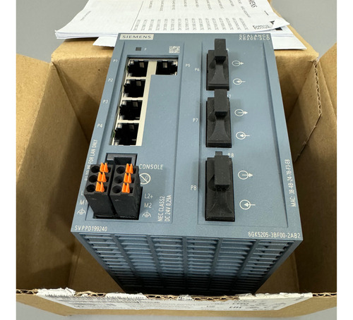 Switch Siemens Scalance X|b205-3ld Cód. 6gk5205-3bf00-2ab2