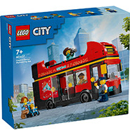 Lego Bus Turístico Rojo De Dos Plantas (60407)