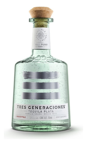 Tequila Tres Generaciones Plata 750ml