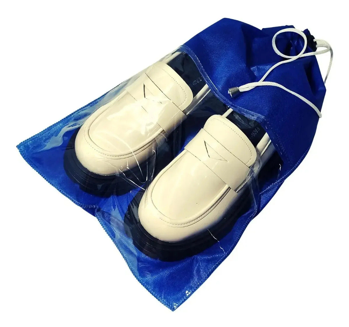 Saco De Tnt Para Calçados Organizadores De Roupa 10 Unidade Organizador De Roupas Azul