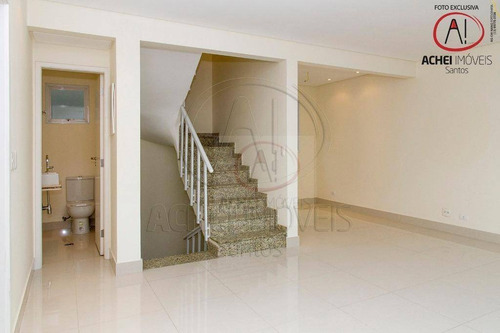 Imagem 6 de 30 de Casa Com 3 Dormitórios À Venda, 150 M² Por R$ 880.000,00 - Boqueirão - Santos/sp - Ca1889