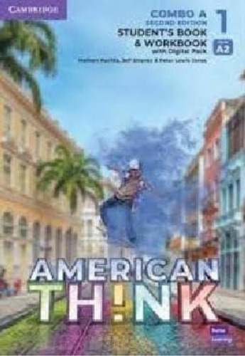 American Think Level 1 - Student S Book With Workbook Digi, De Rezmuves,zoltan ; Puchta, Herbert ; Stranks, Jeff. Editorial Cambridge Univ.press, Tapa Blanda En Español