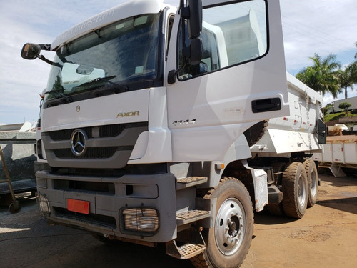 Imagem 15 de 15 de Mercedes-benz Axor 4144 6x4 Ano 2016 Caçamba Rossetti 16 M