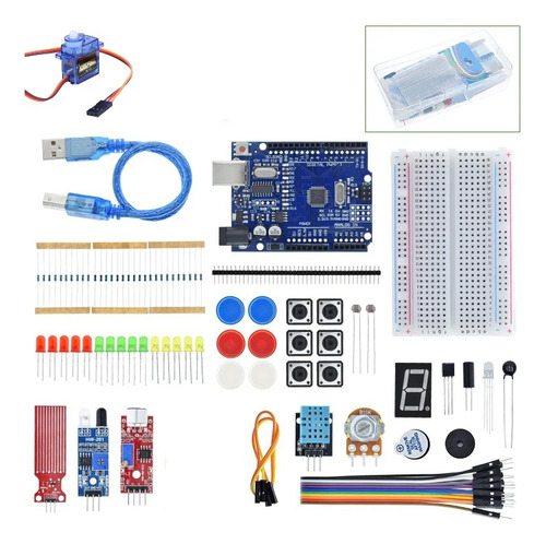 Kit De Arduino Completo Para Estudiante De Mecatronica 