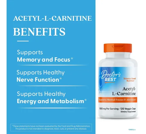 acetil l carnitina scientiffic nutrition Alc 500mg - 90Caps (Scientiffic Nutrition) Acetyl-L-Carnitine, 120 Veggie Caps (500