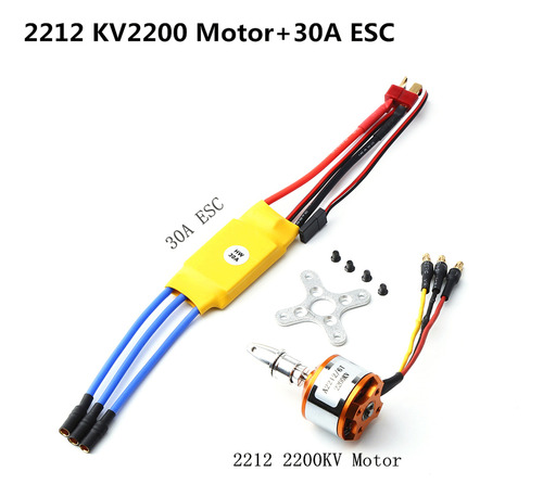 Controlador Electrónico De Velocidad 2212, Motor Sin Escobil