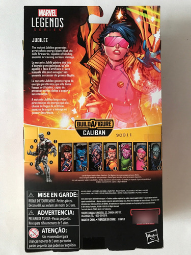Jubilee X-men Marvel Legends Caliban Baf Jubilo Hasbro 2018 (Usado)
