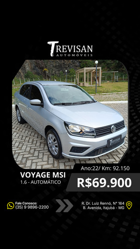 Volkswagen Voyage 1.6 16v Msi Aut. 4p