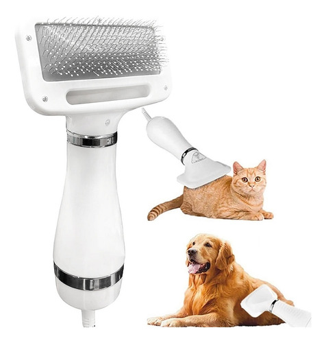 2 Em 1 Secador Cabelo Pente Escova Cão Gato Secar Portátil