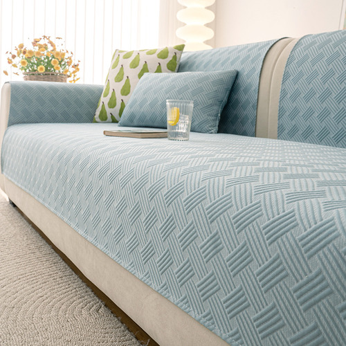 Almofada De Sofá Ice Zizi-blue - 90* 70 Cm (cream Wind Ice S